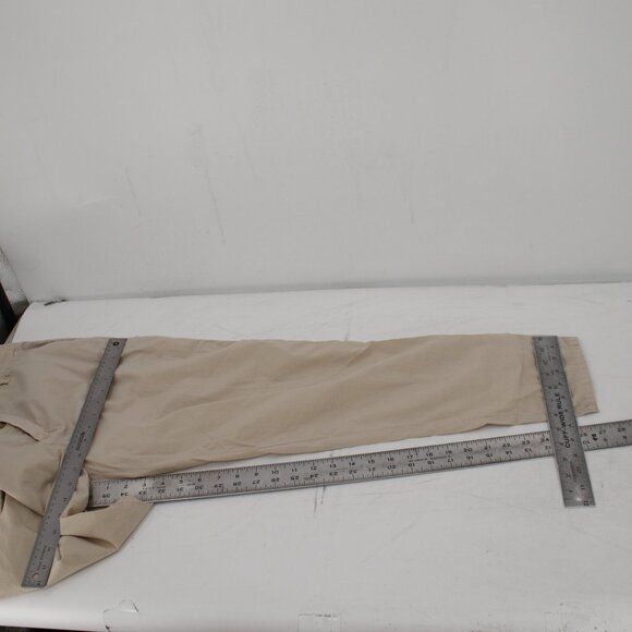 James perse pants women's 28 32x27 chino flat front button fly cotton blend - Picture 9 of 12